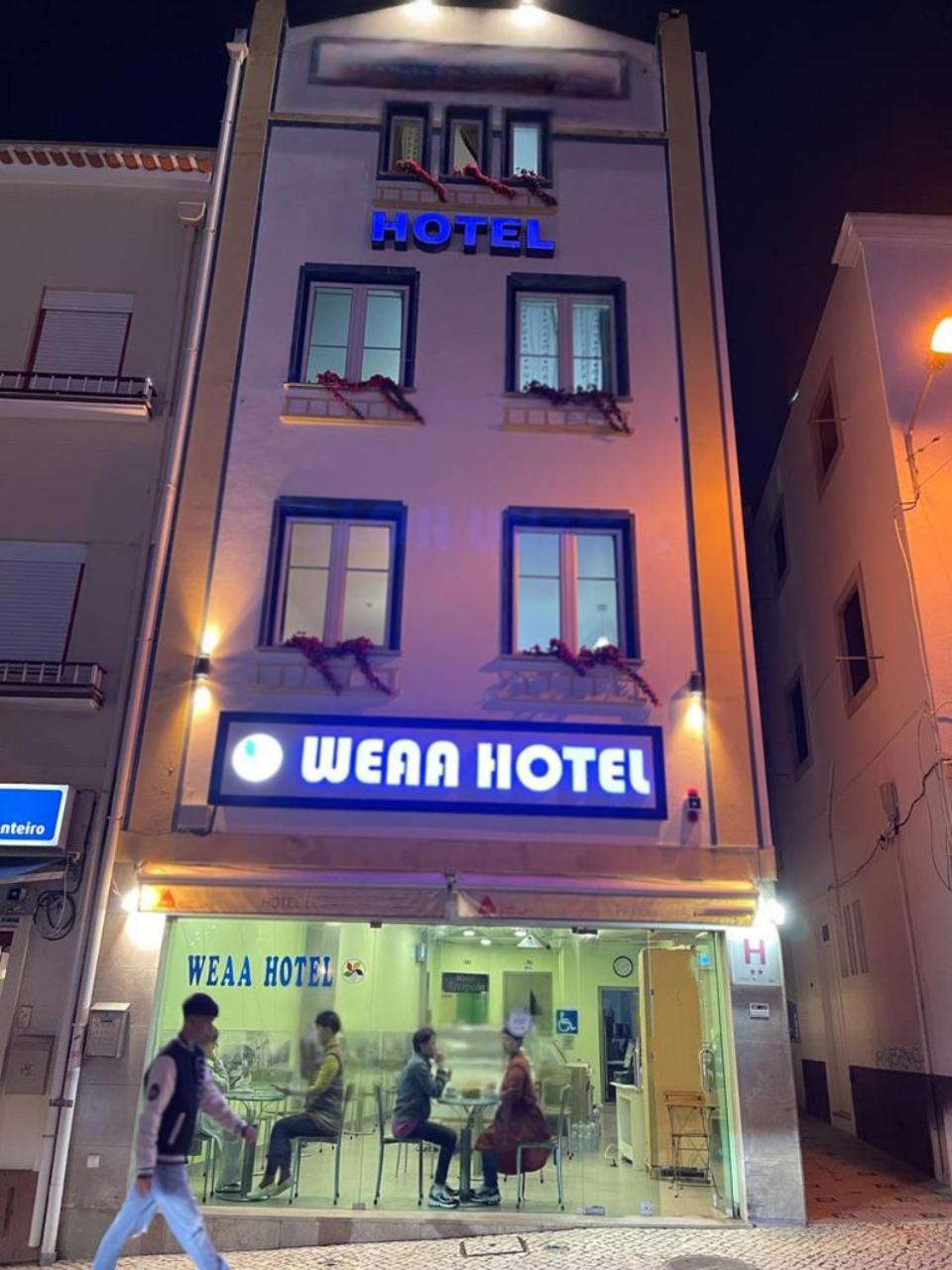 Weaa Hotel Назаре Экстерьер фото